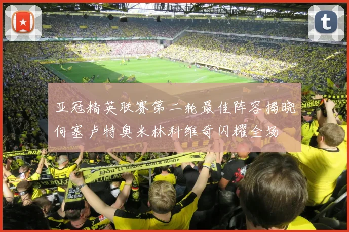 亚冠精英联赛第二轮最佳阵容揭晓何塞卢特奥米林科维奇闪耀全场